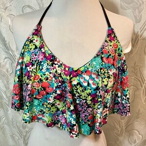 Apt.9 Multicolored Floral Bikini Top